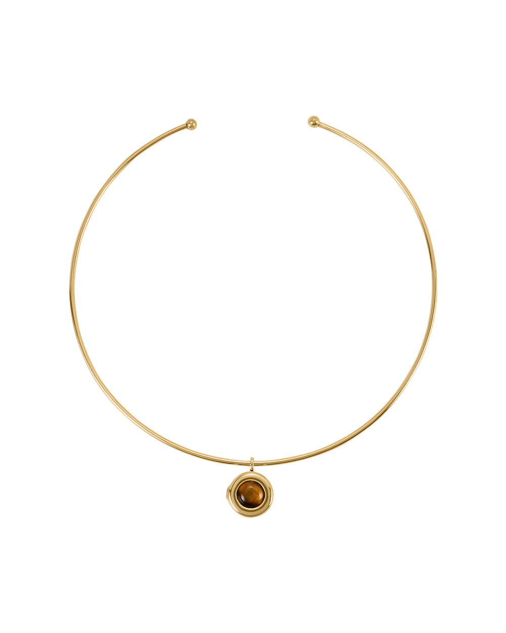 SACRED SUN COLLAR NECKLACE (18K GOLD PLATED)