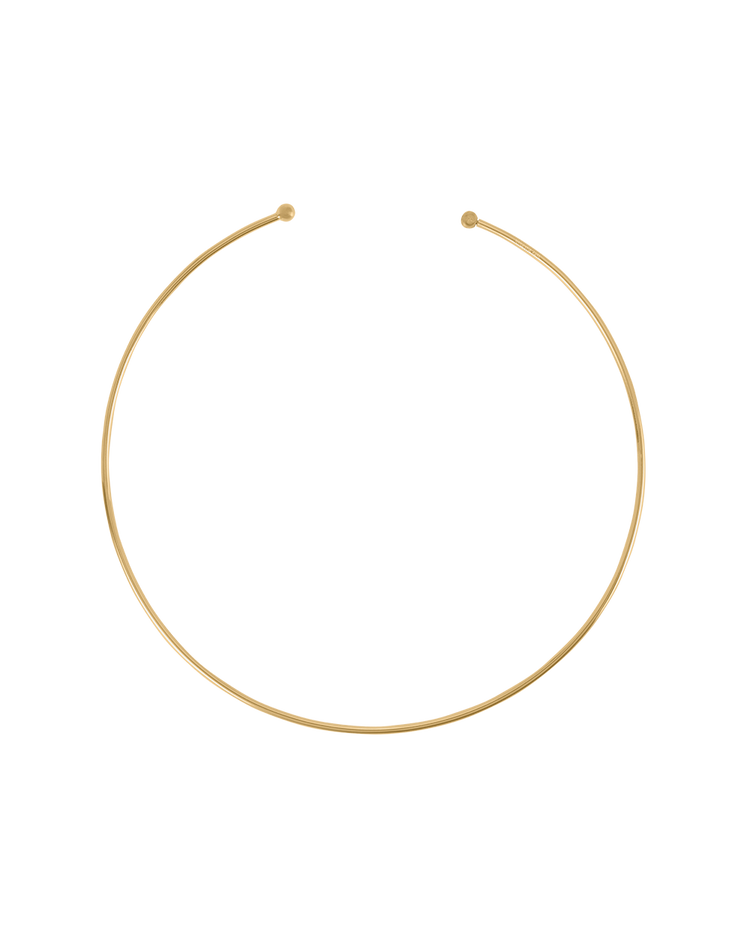 SACRED SUN COLLAR NECKLACE (18K GOLD PLATED)