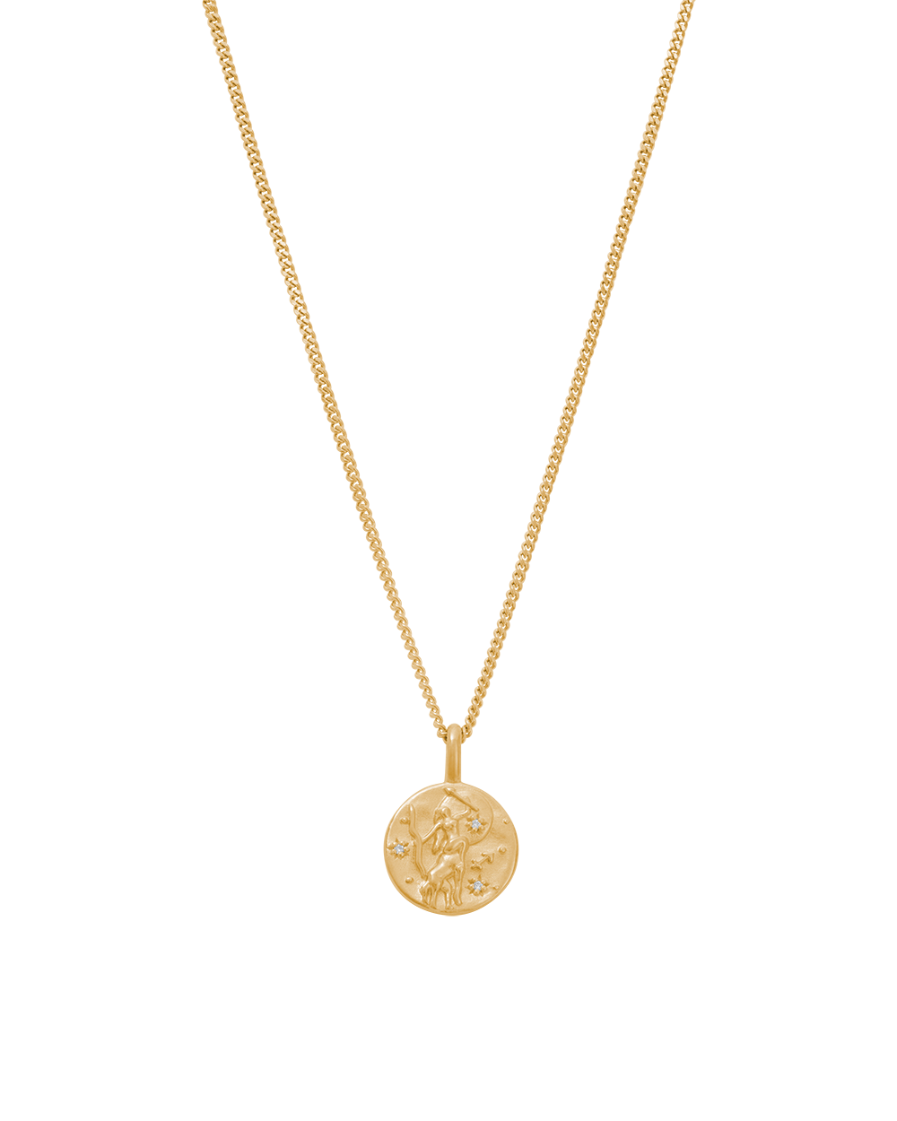 PETITE ZODIAC NECKLACE (18K GOLD VERMEIL) IMAGE 18