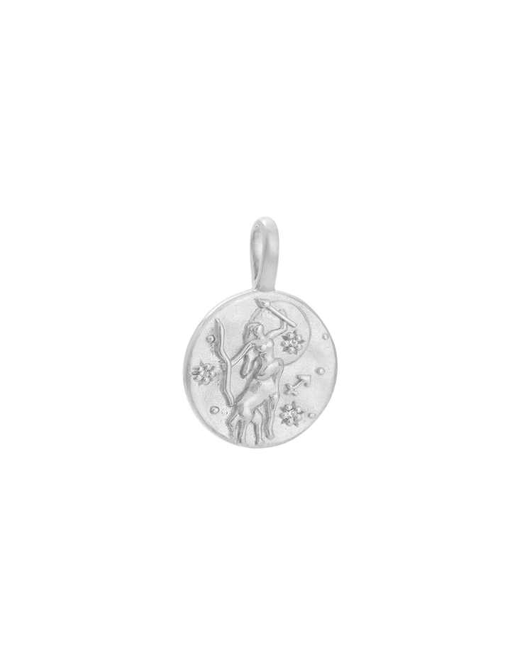 SAGITTARIUS PETITE ZODIAC (STERLING SILVER)