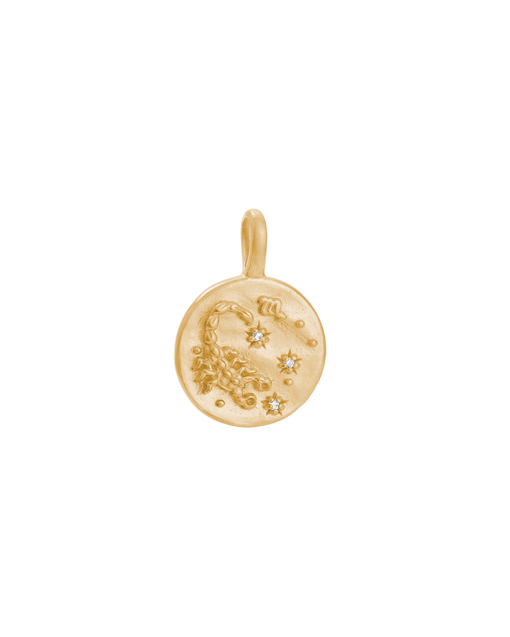 SCORPIO PETITE ZODIAC (18K GOLD VERMEIL) IMAGE 1
