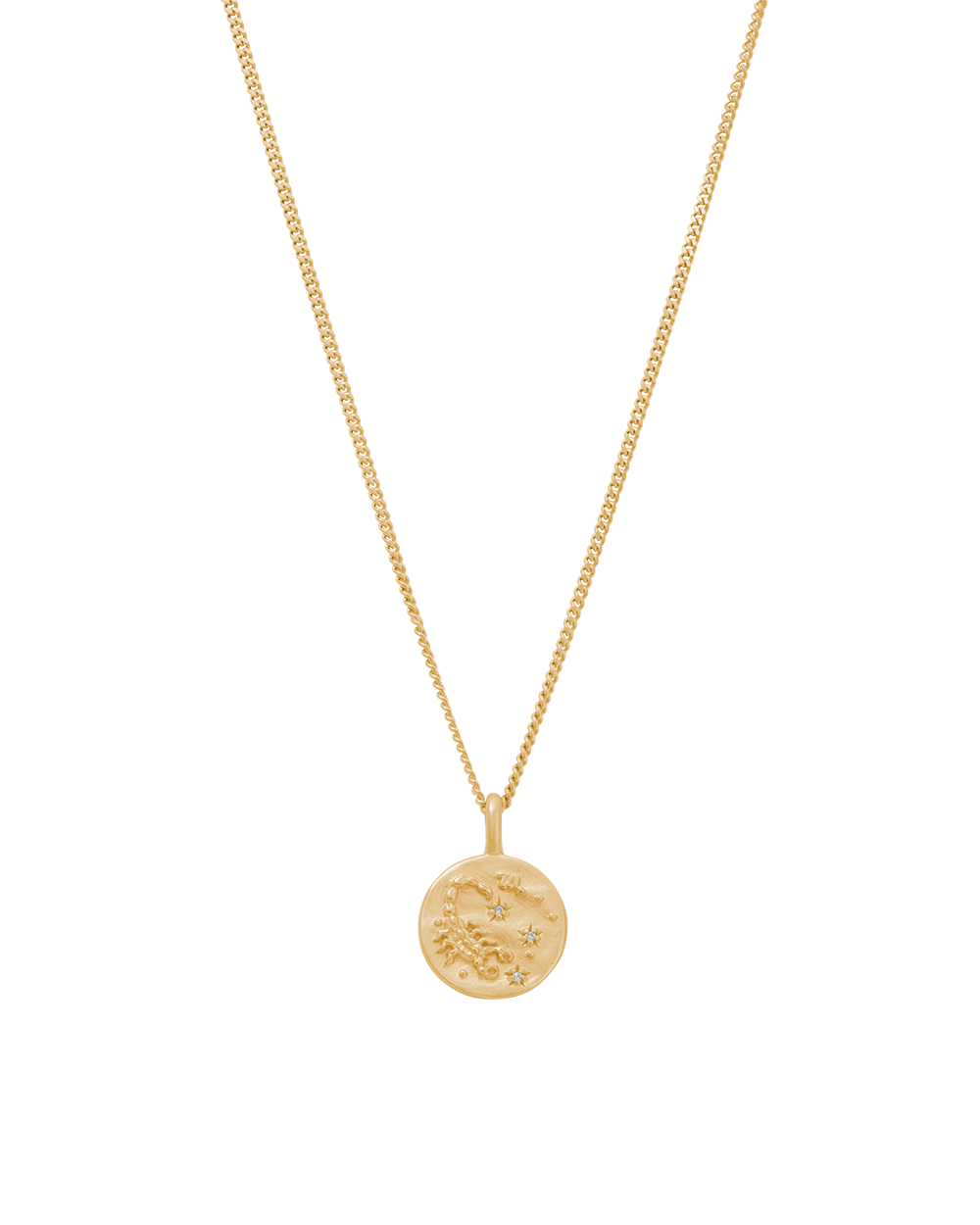 PETITE ZODIAC NECKLACE (18K GOLD VERMEIL) IMAGE 17