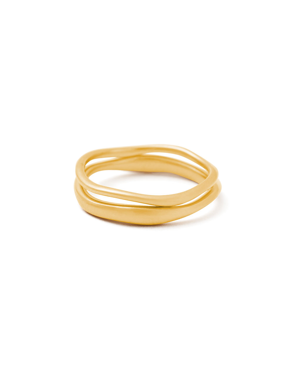 SHIFT STACKING RING (18K GOLD VERMEIL) IMAGE 1