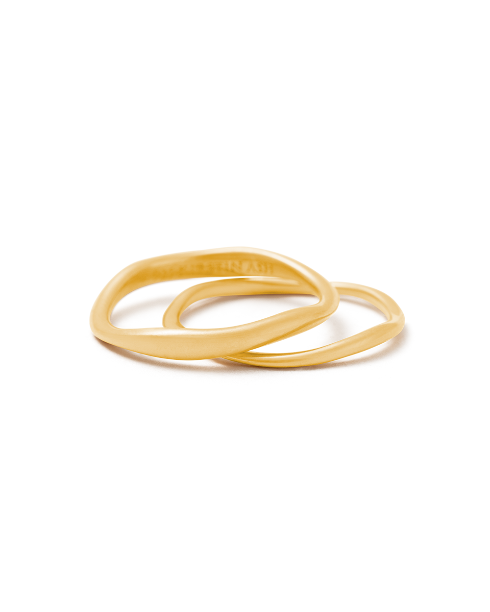 SHIFT STACKING RING (18K GOLD VERMEIL) IMAGE 4