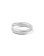 SHIFT STACKING RING (STERLING SILVER) IMAGE 1