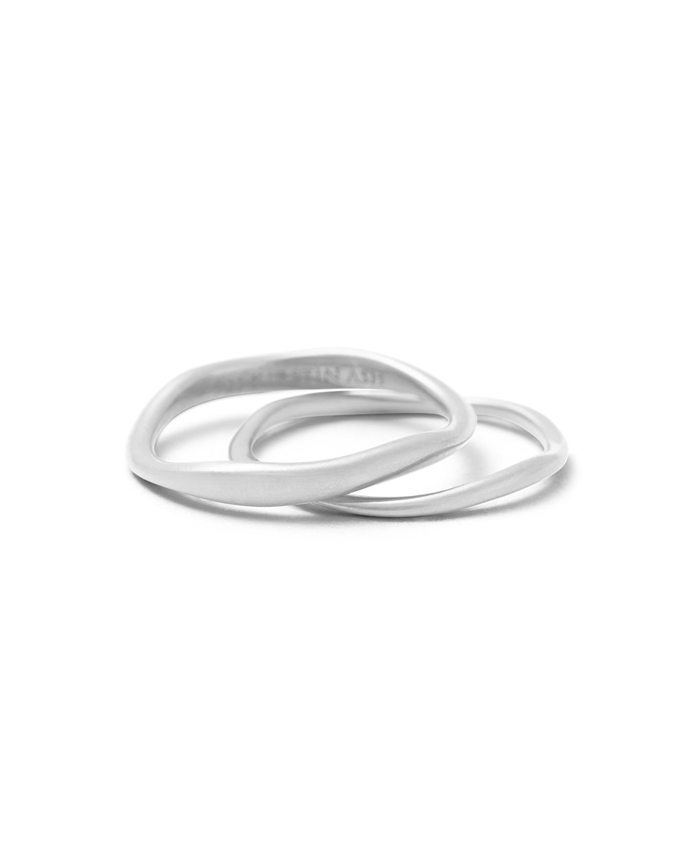 SHIFT STACKING RING (STERLING SILVER) IMAGE 4