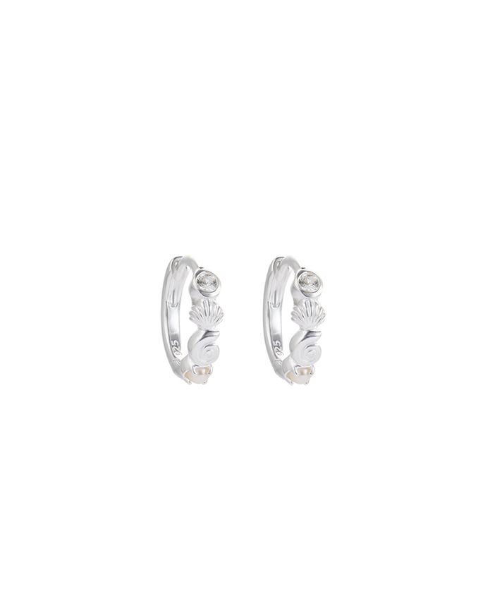 SHORESIDE HOOPS (STERLING SILVER) IMAGE 1