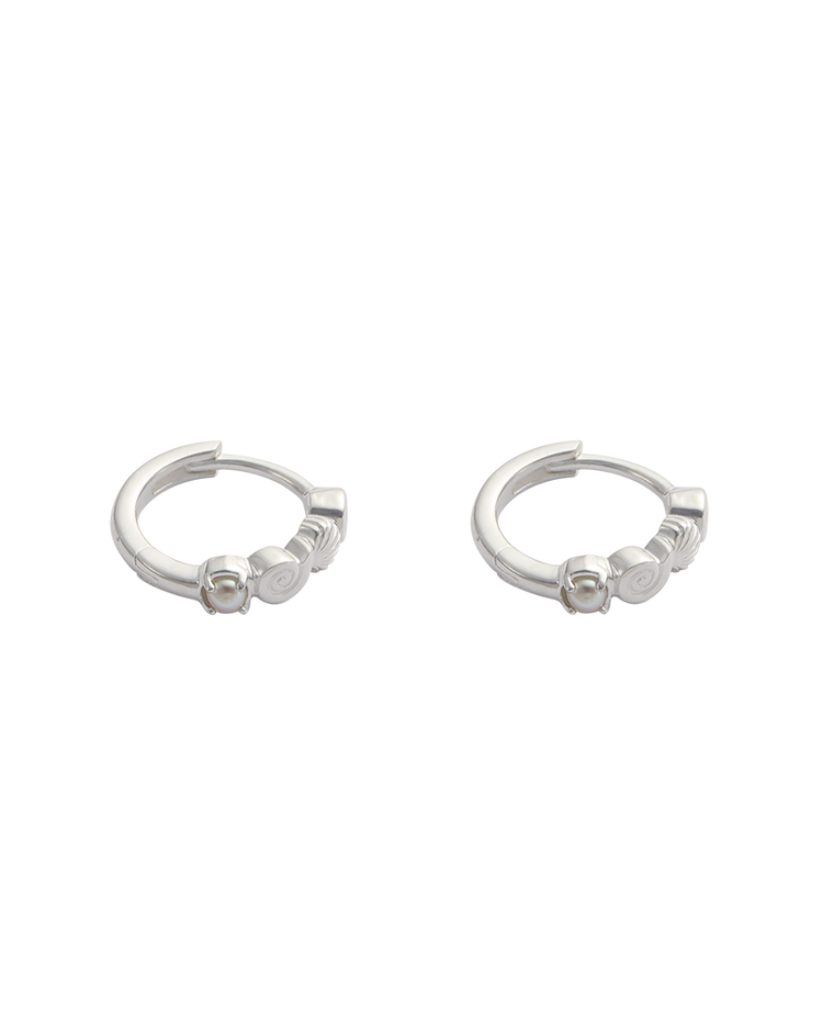 SHORESIDE HOOPS (STERLING SILVER)