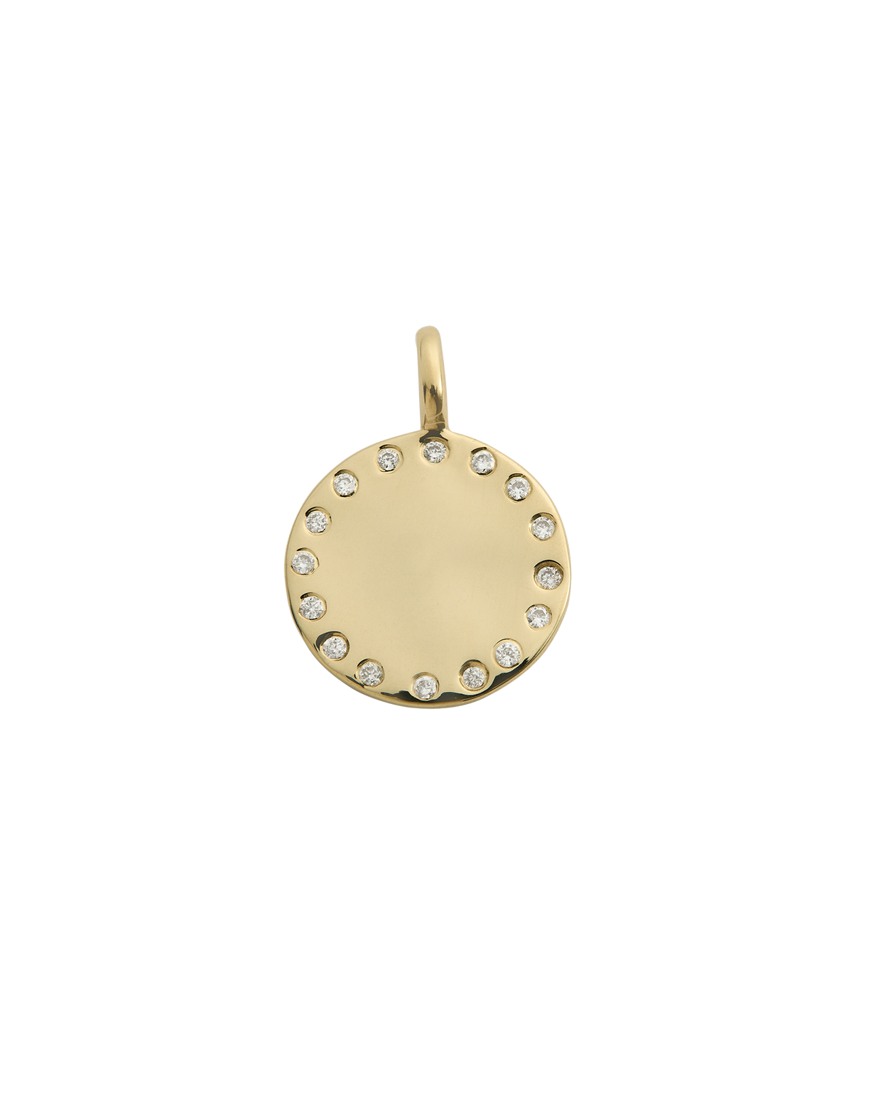 SOLAR CHARGE DIAMOND CHARM (9K GOLD) IMAGE 1