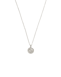 SOLARA COIN NECKLACE (STERLING SILVER) IMAGE 1