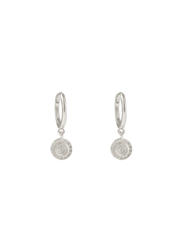 SOLARA HOOPS (STERLING SILVER) IMAGE 1