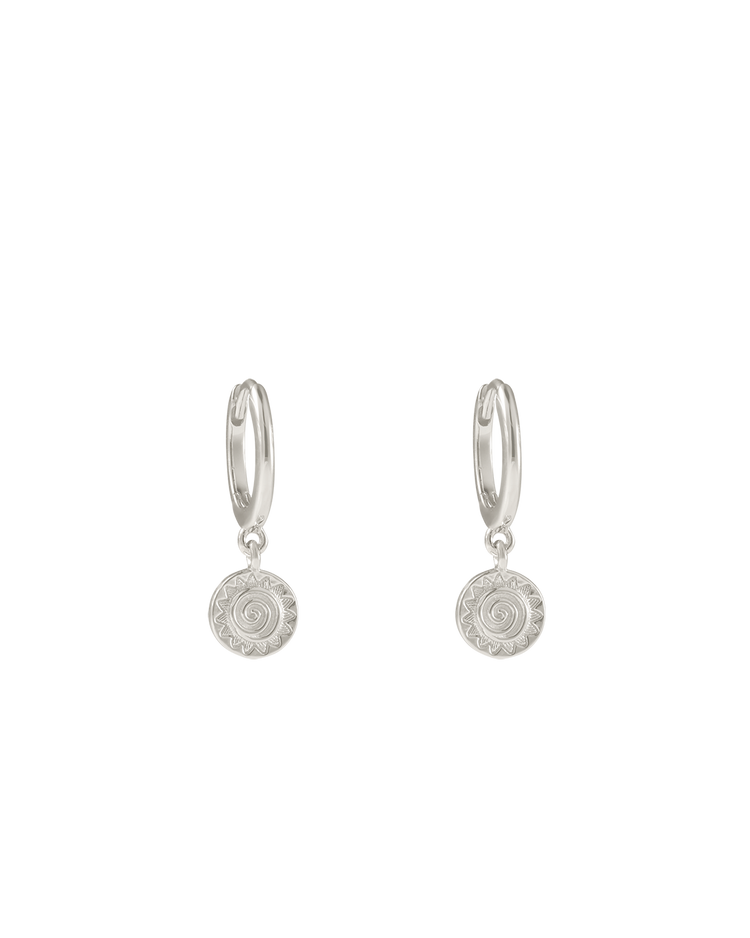SOLARA HOOPS (STERLING SILVER) IMAGE 1