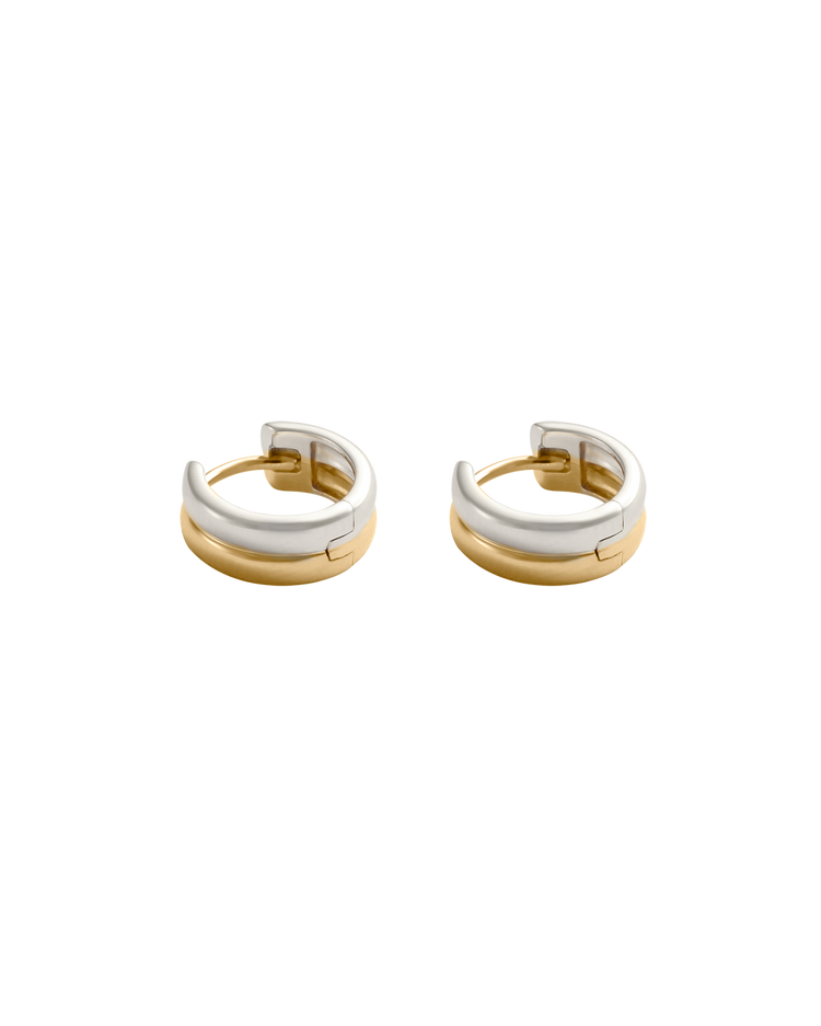 SOMA HOOPS (MIXED METAL)