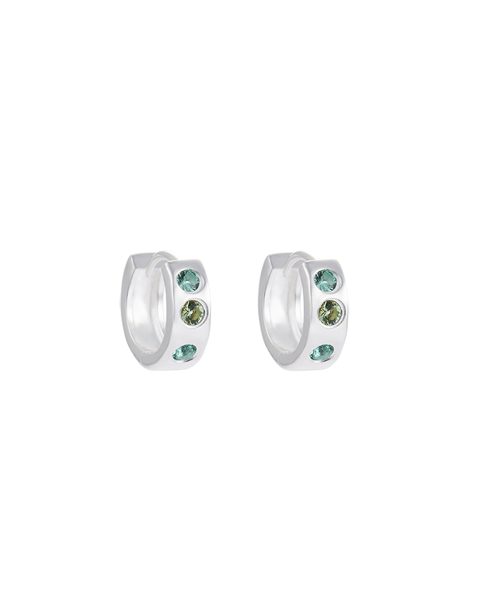SORBET HOOPS (STERLING SILVER) IMAGE 1