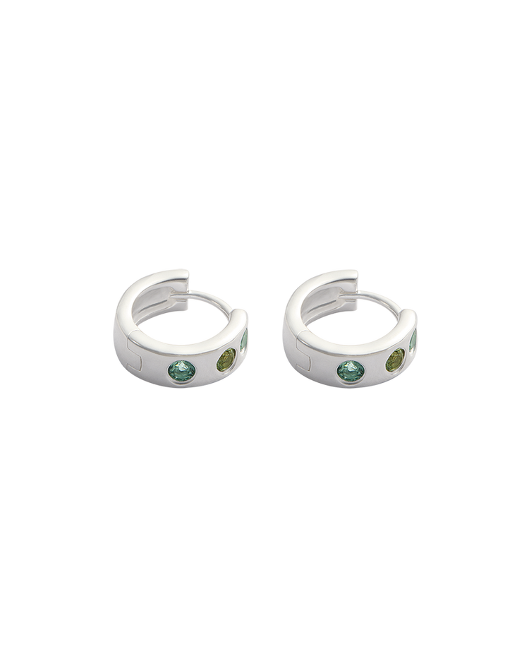 SORBET HOOPS (STERLING SILVER)