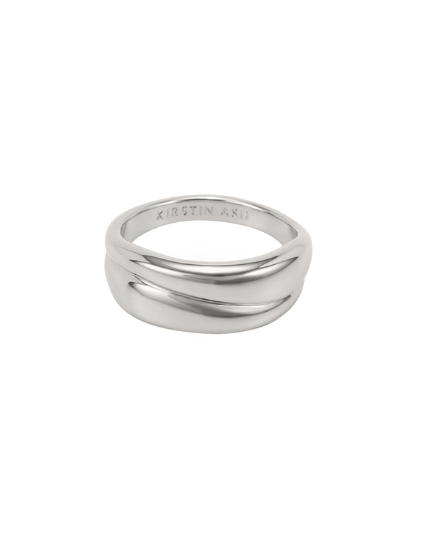 SOLACE PEARL RING (STERLING SILVER)