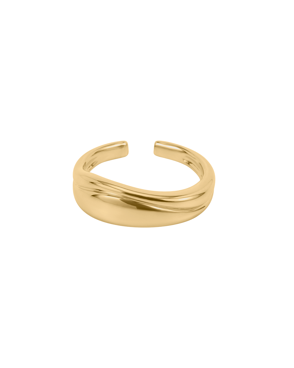STATE OF BEING TOE RING (18K GOLD PLATED)