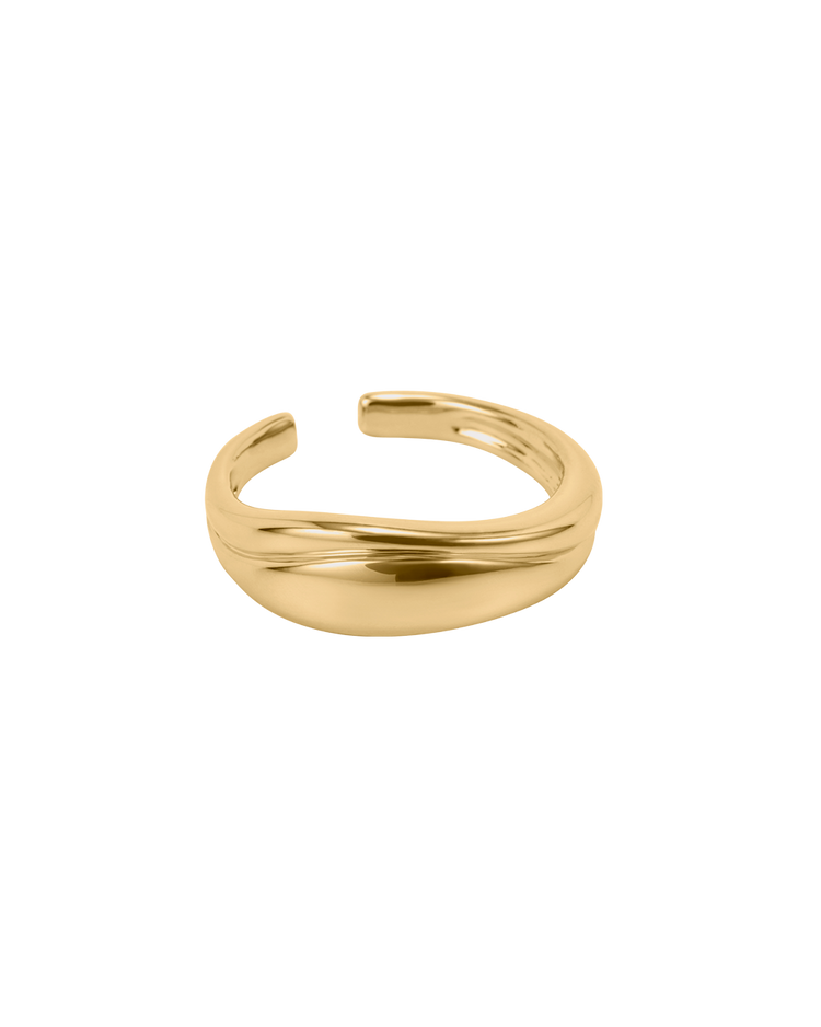 STATE OF BEING TOE RING (18K GOLD PLATED)