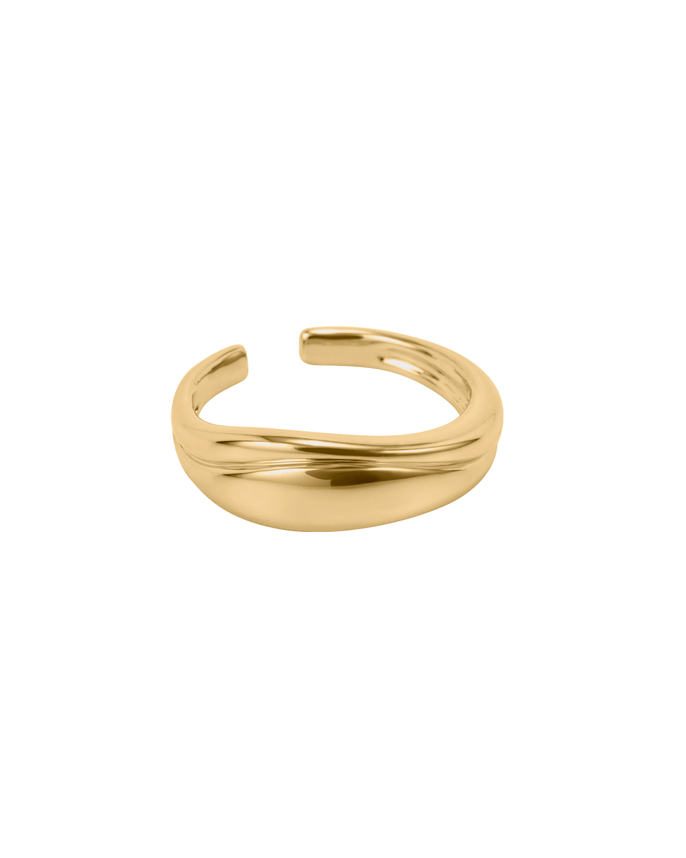 STATE OF BEING TOE RING (18K GOLD PLATED)