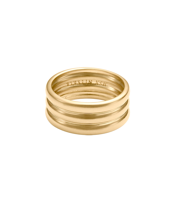 STEADFAST RING (18K GOLD PLATED) IMAGE 1