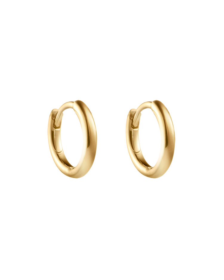 STILLNESS HUGGIES (18K GOLD PLATED) IMAGE 1