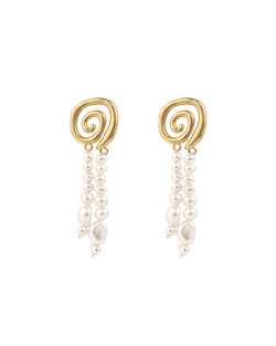 SWEET ESCAPE EARRINGS (18K GOLD PLATED) IMAGE 1