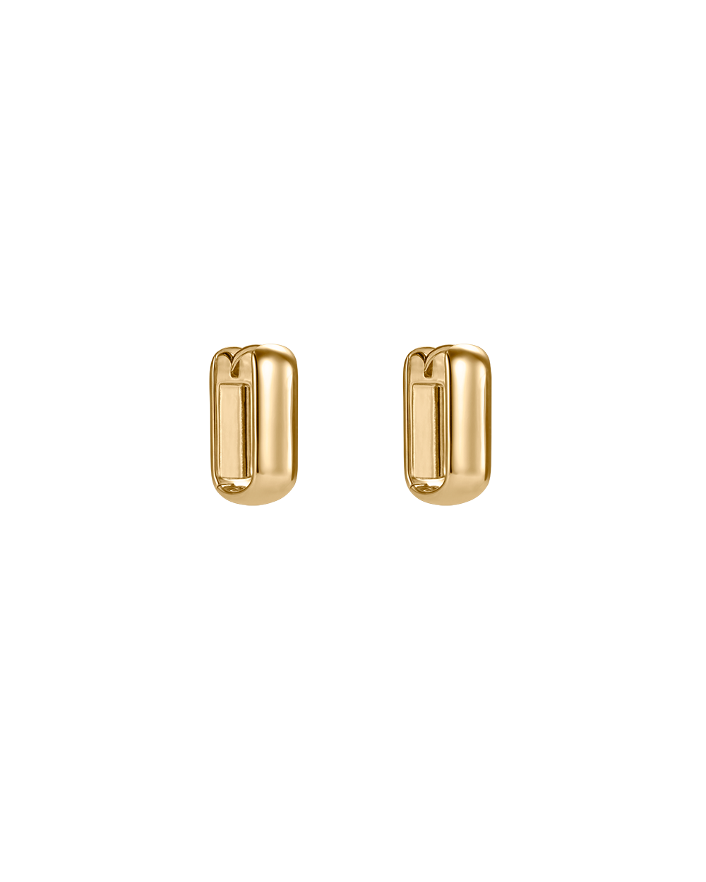 SYMPHONY HOOPS MEDIUM (18K GOLD PLATED)