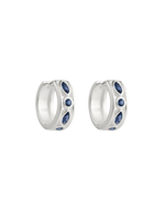 SYNERGY HOOPS (STERLING SILVER) IMAGE 1
