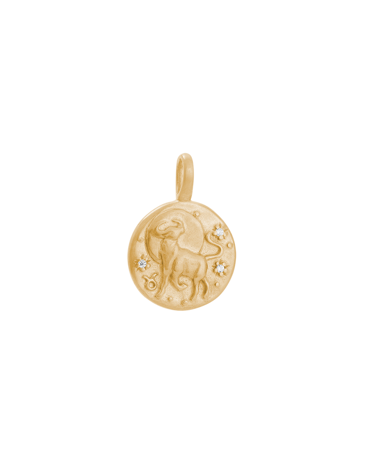 TAURUS PETITE ZODIAC (18K GOLD VERMEIL)