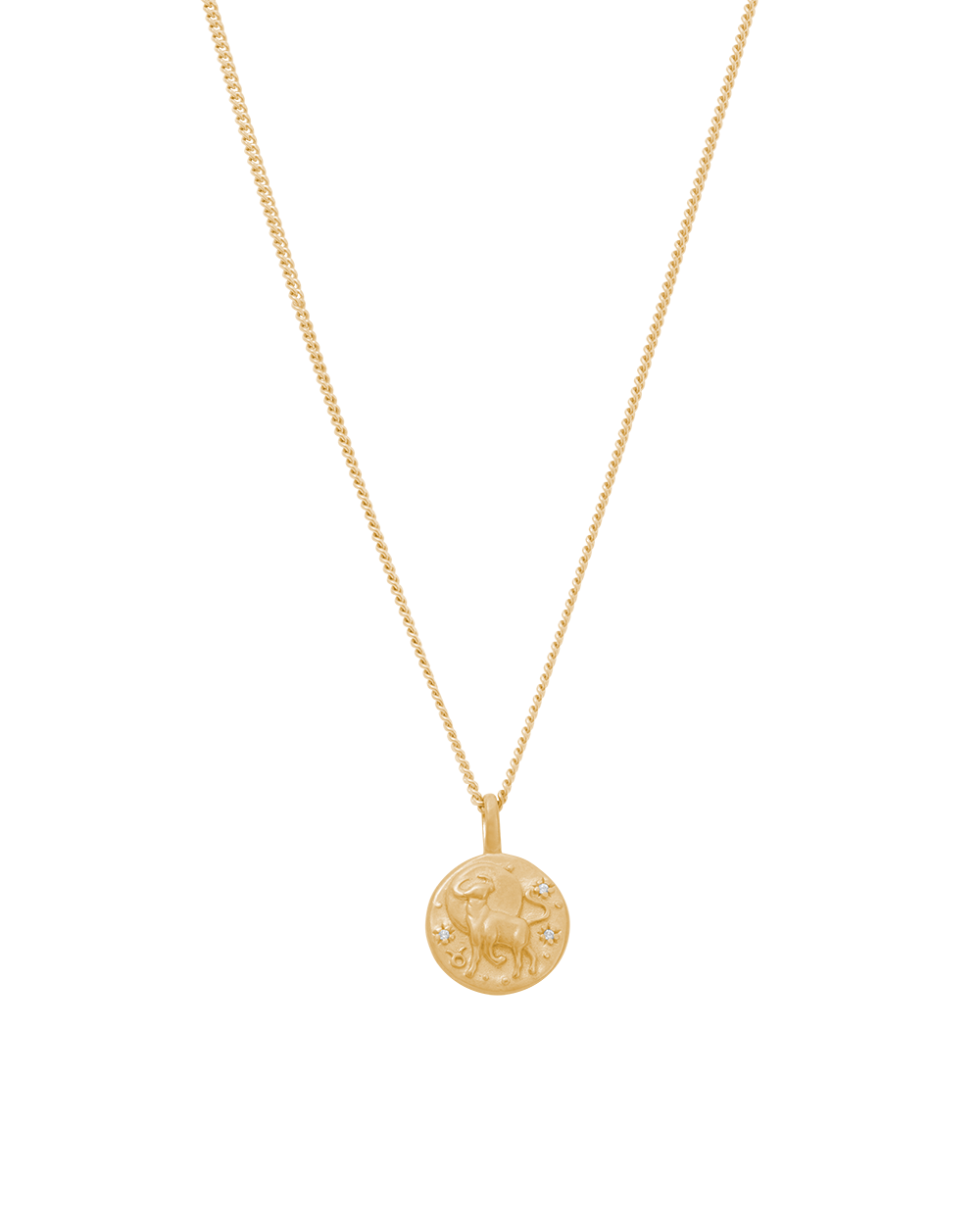 PETITE ZODIAC NECKLACE (18K GOLD VERMEIL) IMAGE 11