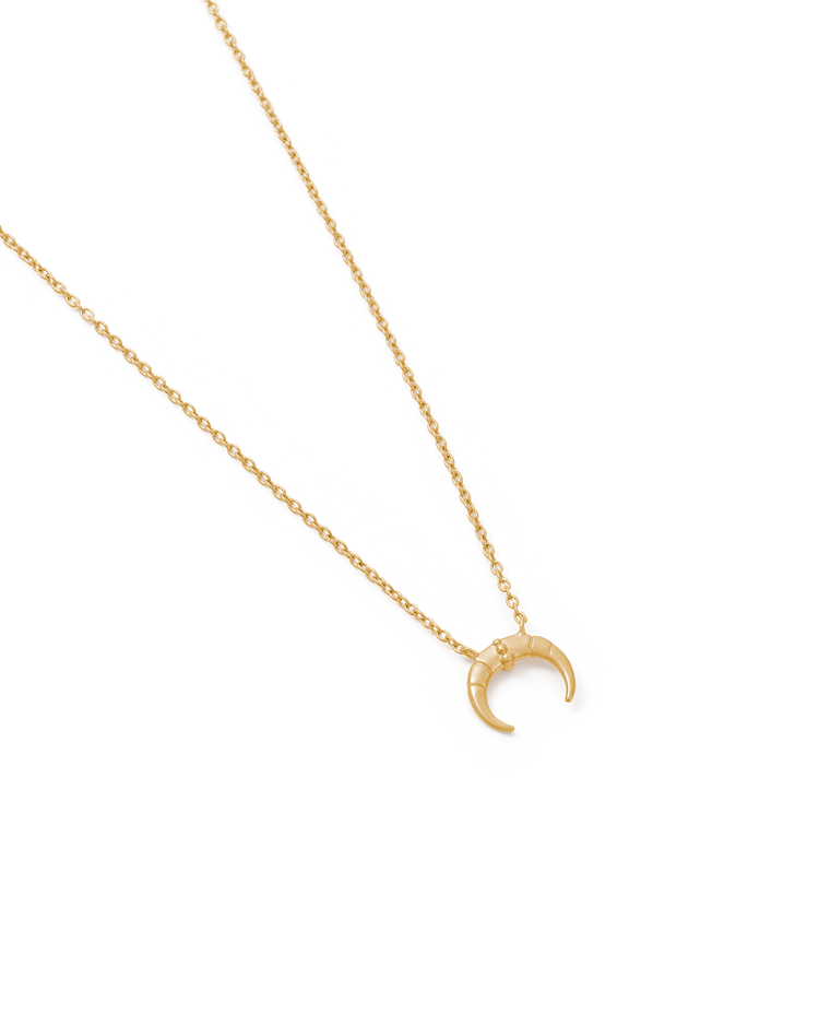 TAURUS STAR SIGN NECKLACE (18K GOLD VERMEIL)