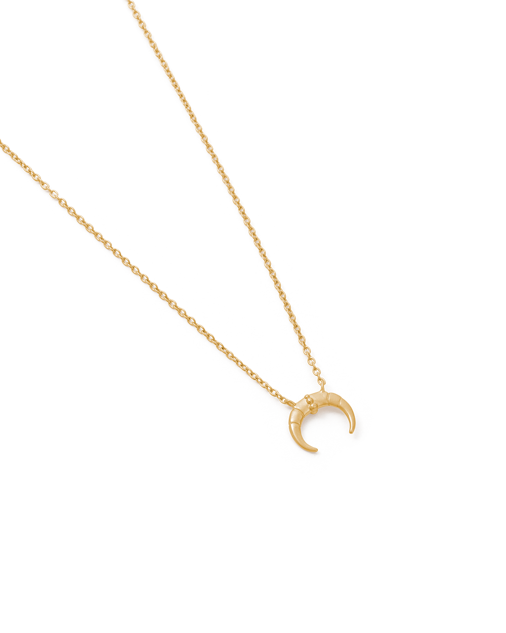 TAURUS STAR SIGN NECKLACE (18K GOLD VERMEIL) IMAGE 4