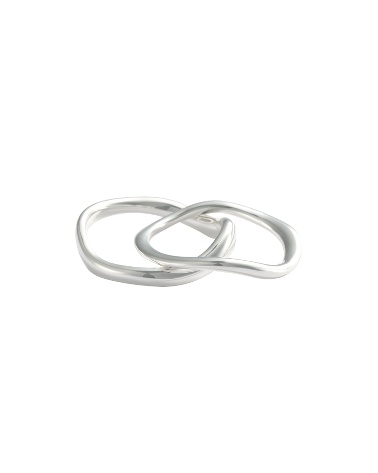 TEMPO STACKING RING SET (STERLING SILVER)