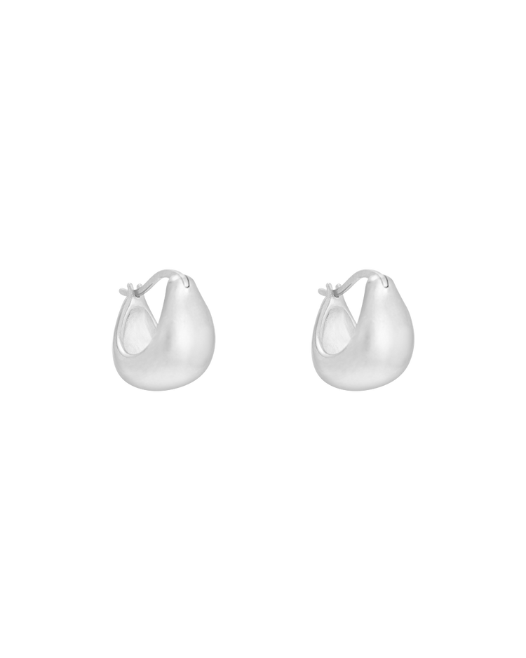 TRESOR HOOPS SMALL (STERLING SILVER) IMAGE 1