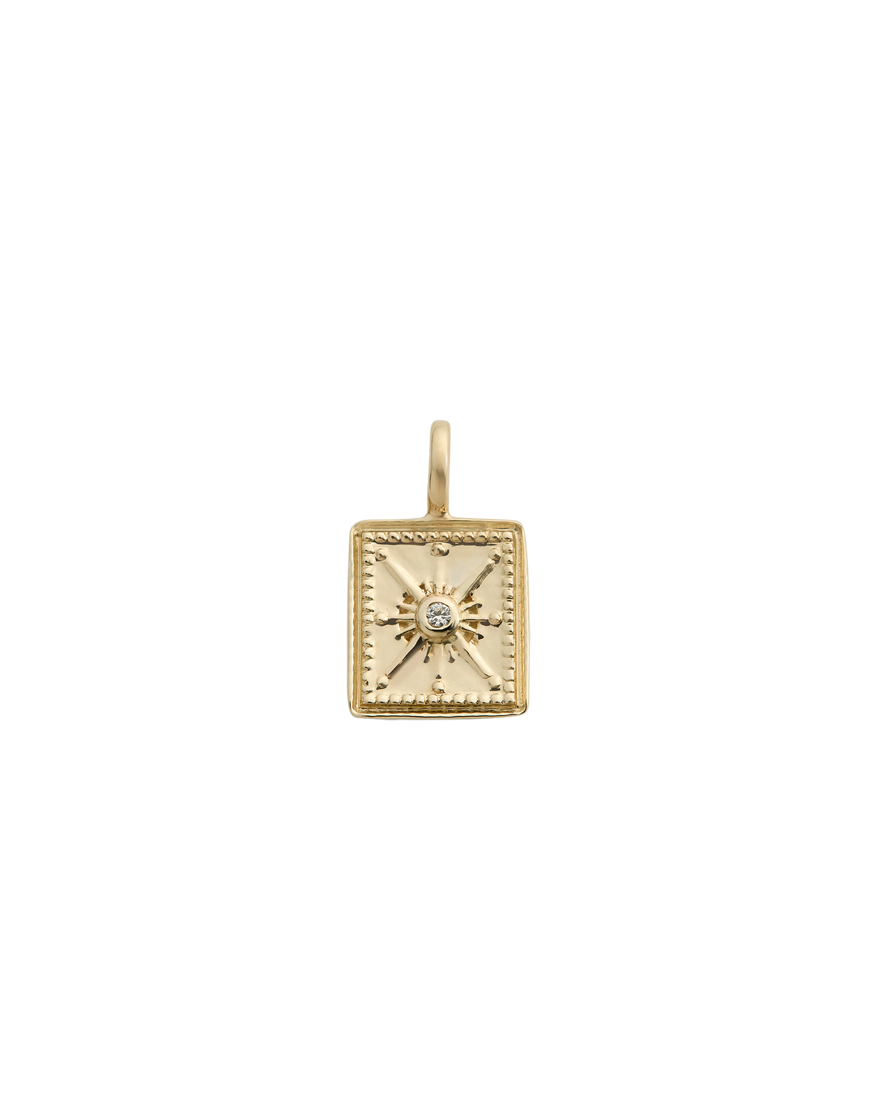 TRUE NORTH CHARM (9K GOLD) IMAGE 1