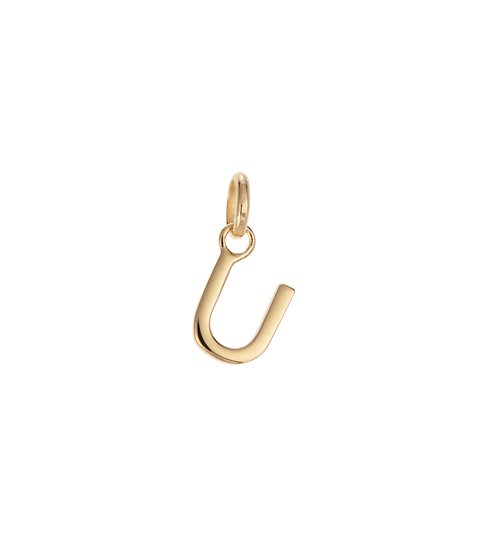 OUTLINE INITIAL A-Z (18K GOLD VERMEIL) IMAGE 28