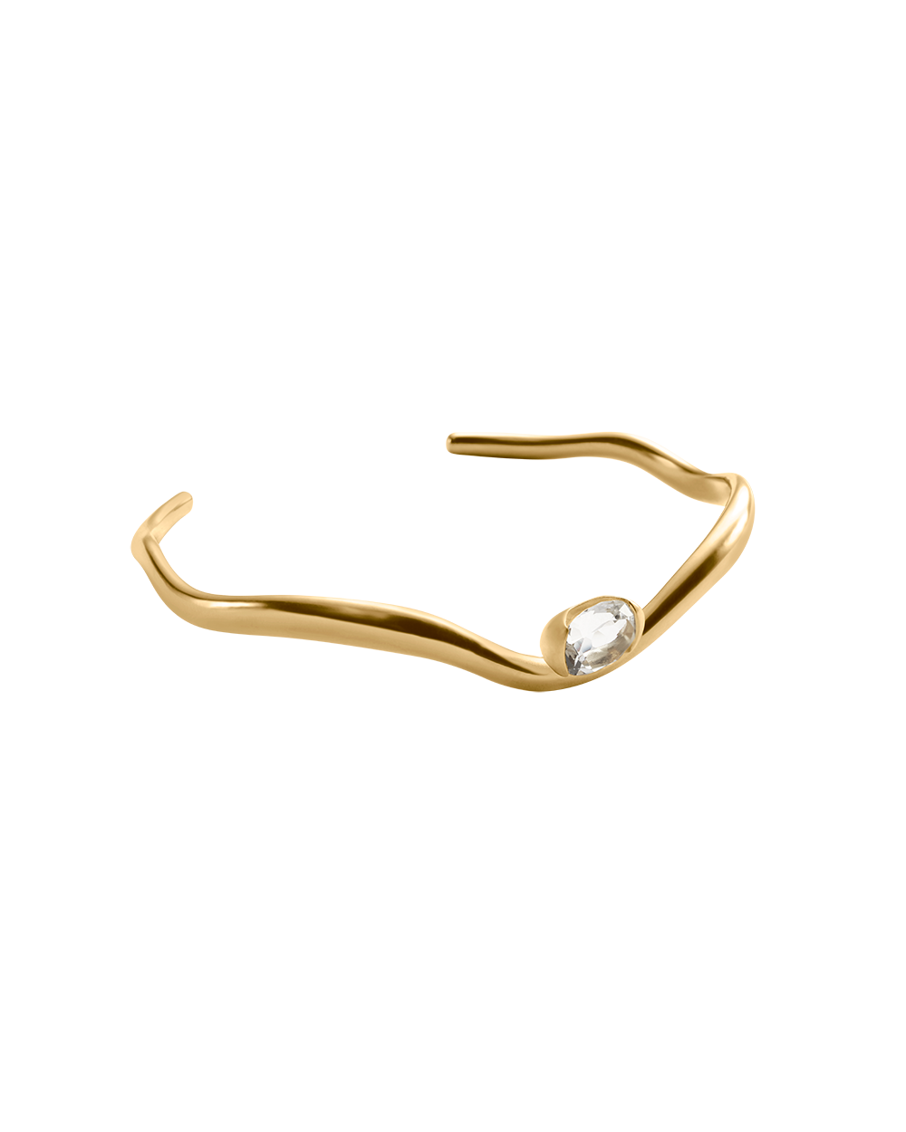 UNFOLD CUFF (18K GOLD PLATED)