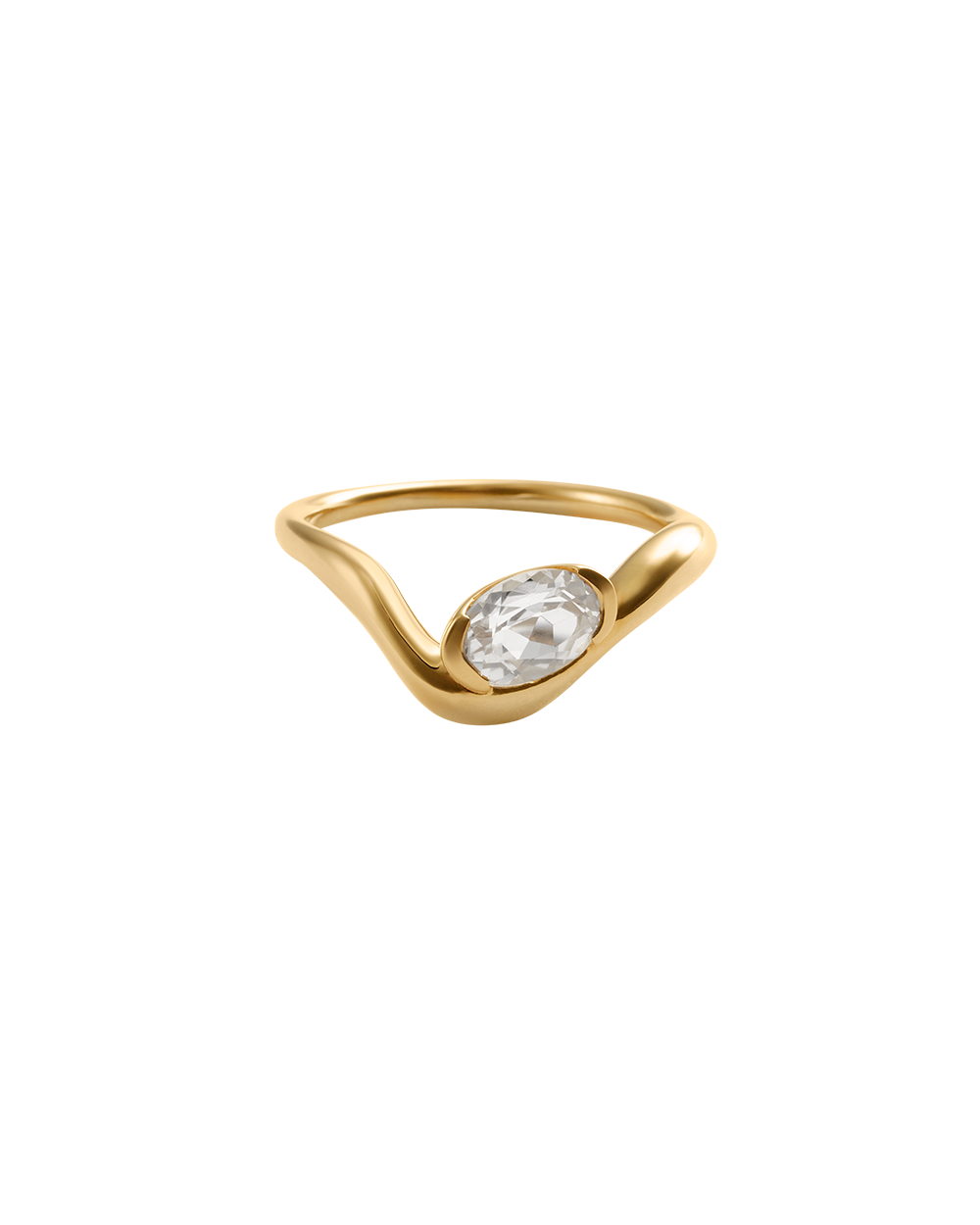 UNFOLD RING (18K GOLD VERMEIL)