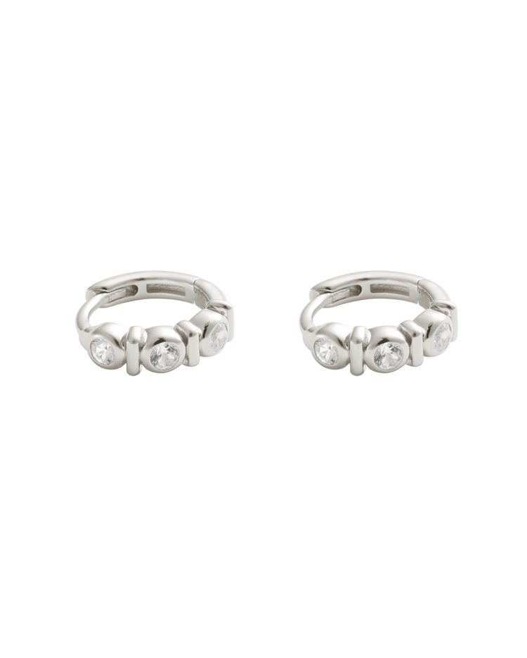 VALE TENNIS HUGGIES (STERLING SILVER)