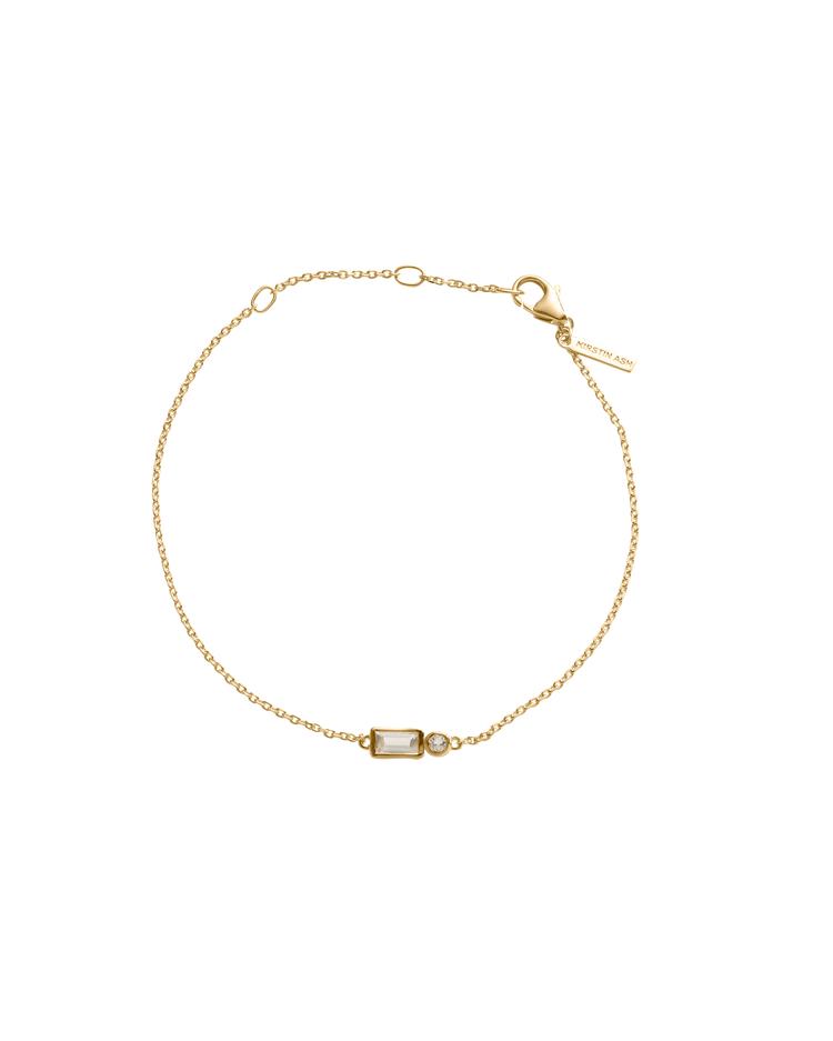 VANTAGE TOPAZ BRACELET (18K GOLD VERMEIL)