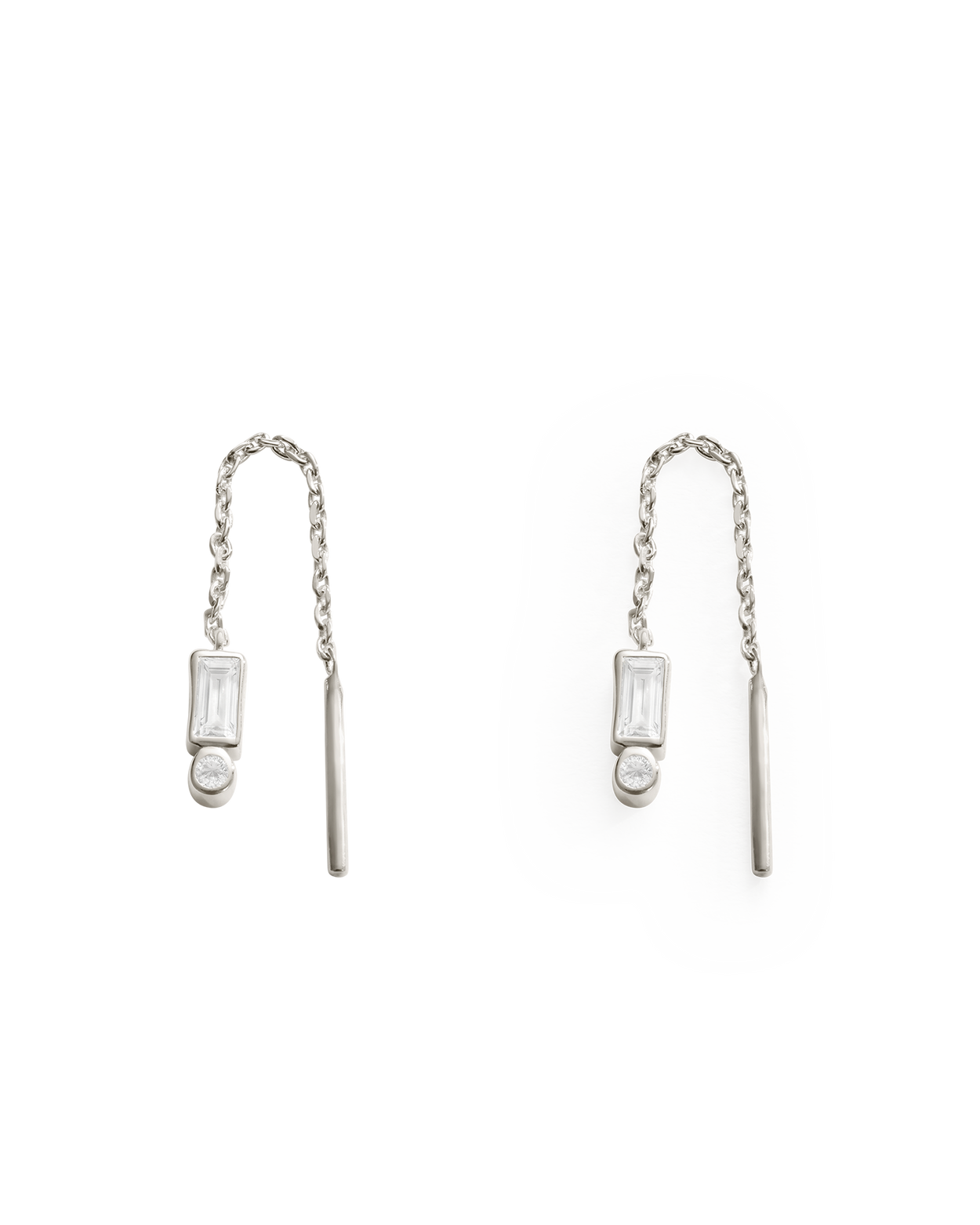 VANTAGE TOPAZ THREADER (STERLING SILVER)
