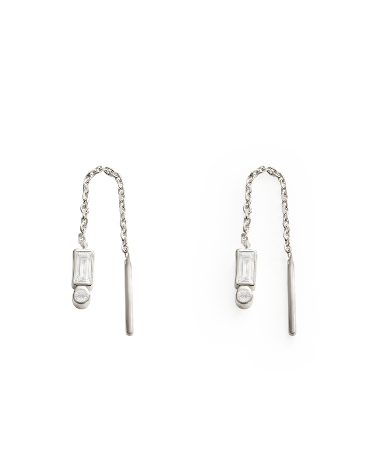 VANTAGE TOPAZ THREADER (STERLING SILVER)