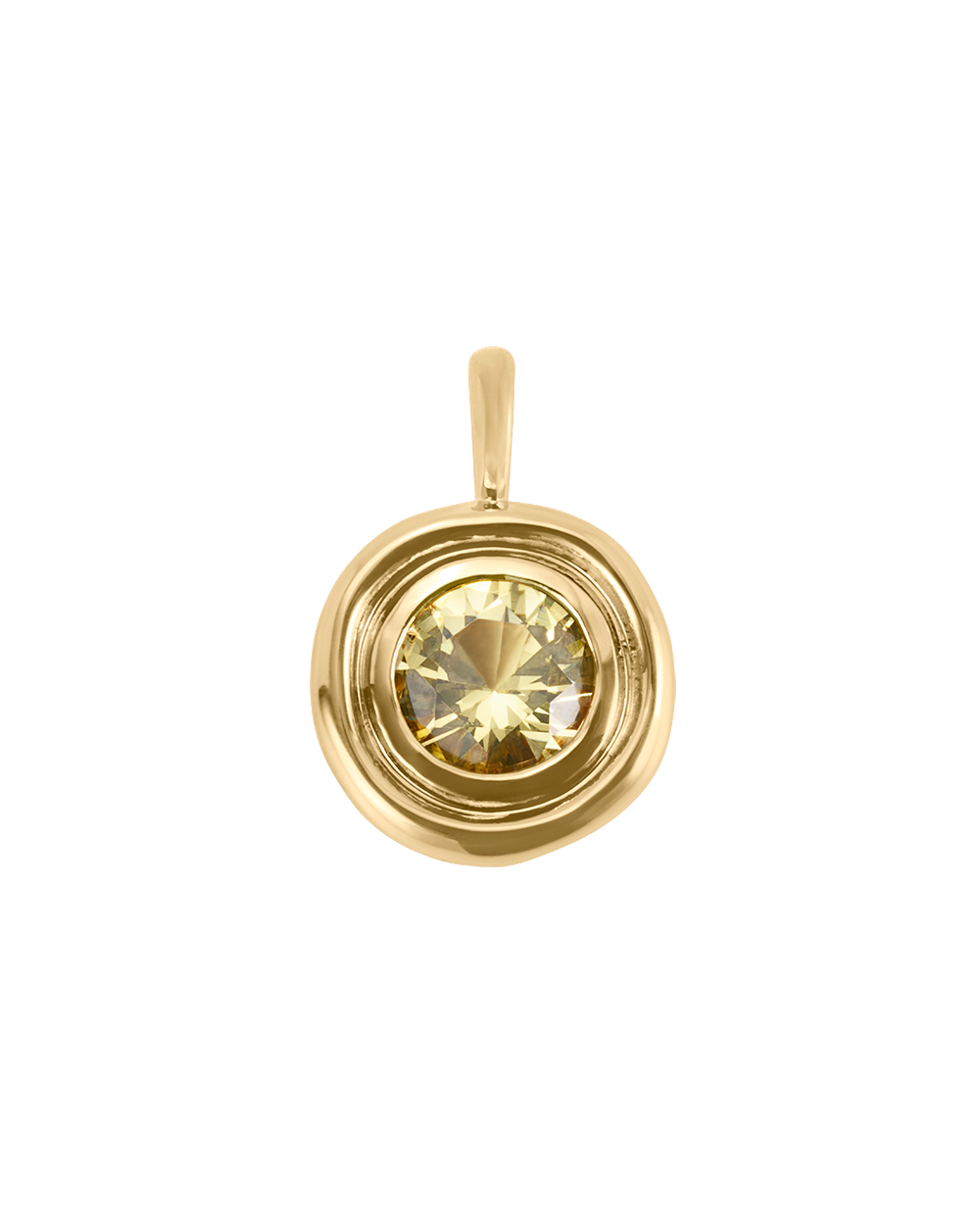 VEIL RADIANCE PENDANT (18K GOLD PLATED)