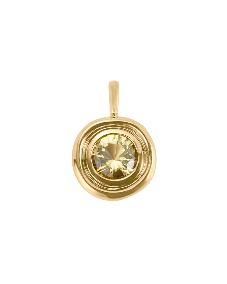 VEIL RADIANCE PENDANT (18K GOLD PLATED)