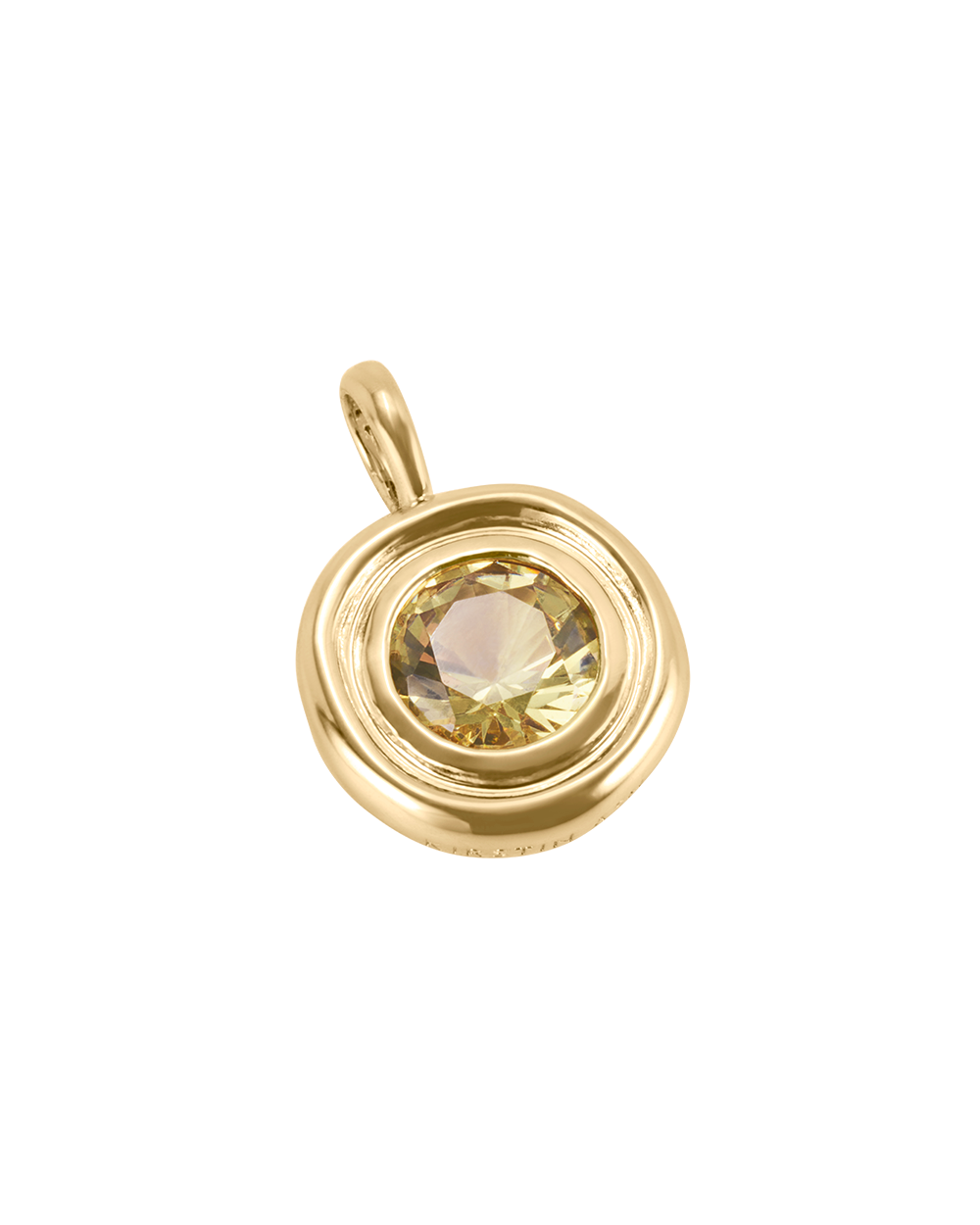 VEIL RADIANCE PENDANT (18K GOLD PLATED)