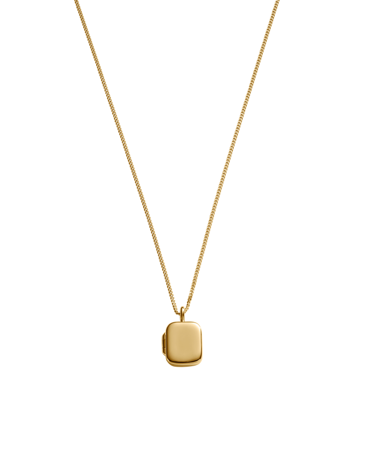 VERA LOCKET (18K GOLD VERMEIL)
