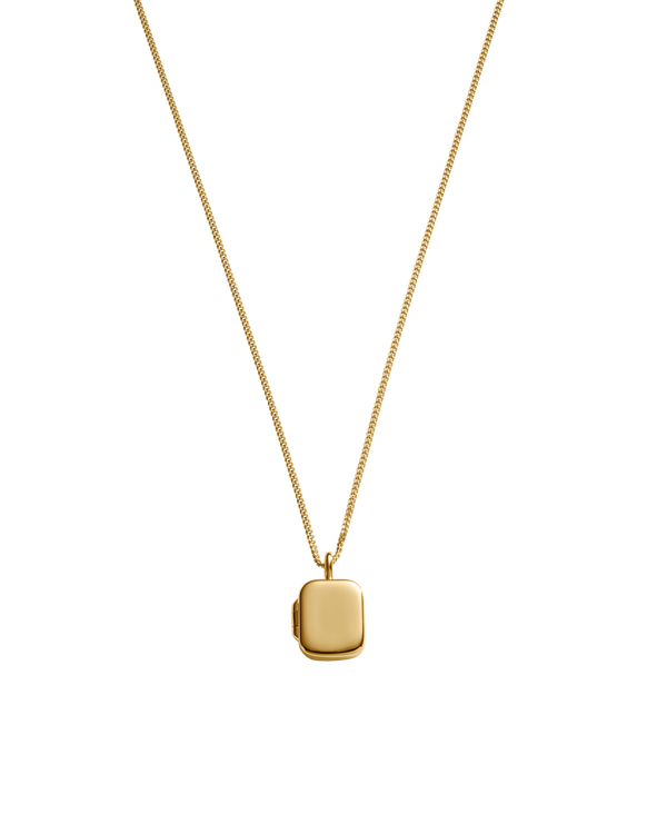 VERA LOCKET (18K GOLD VERMEIL)
