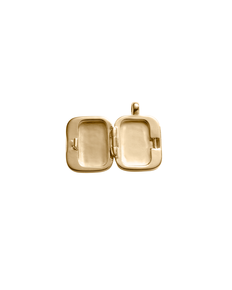 VERA LOCKET (18K GOLD VERMEIL)