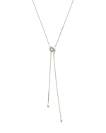 VESSEL LARIAT NECKLACE (STERLING SILVER)