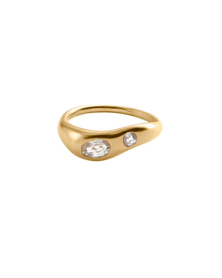 VESSEL RING (18K GOLD PLATED)
